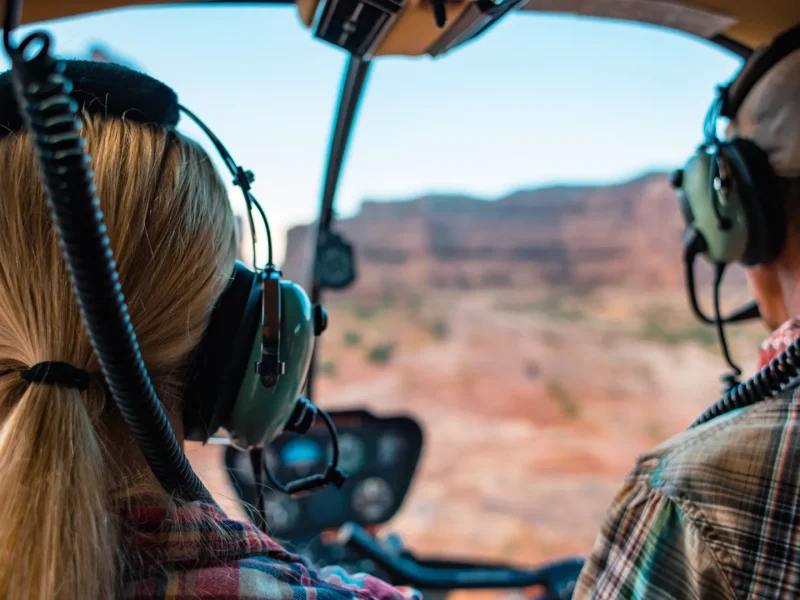 Soar over the Grand Canyon with an unforgettable helicopter flight from Arroyo Pinion Boutique Hotel in Sedona