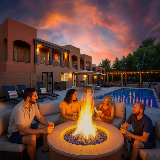 Arroyo Pinion Hotel exterior in Sedona with Red Rock views