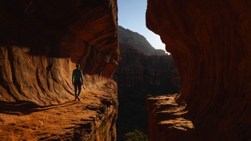 Rock climbing and red rock adventure near Arroyo Pinion Boutique Hotel Sedona
