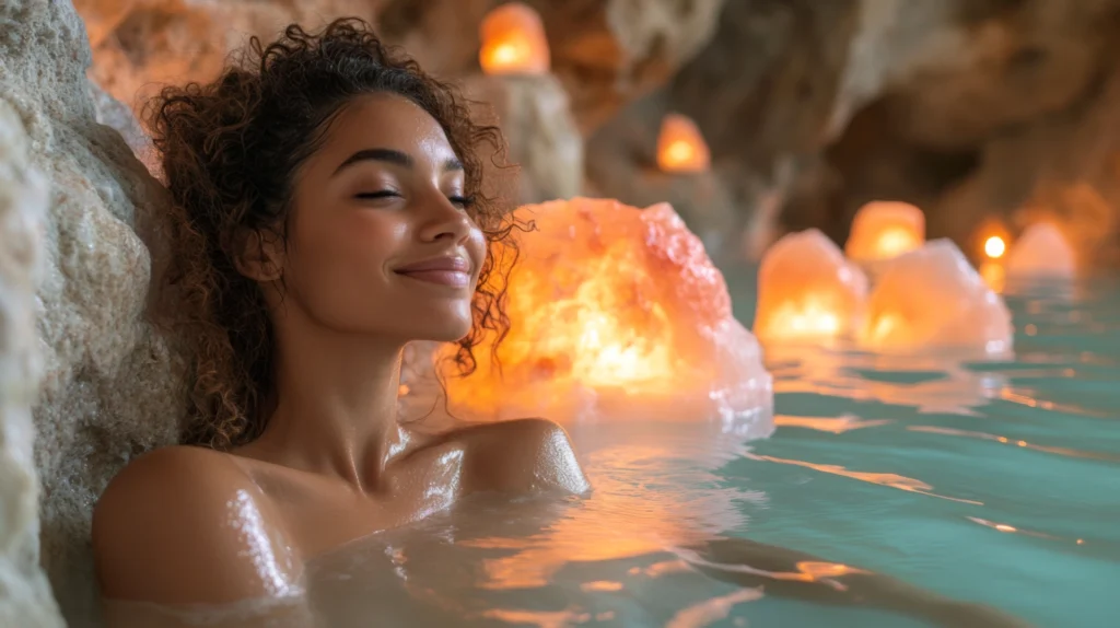 Healing salt room session in Sedona