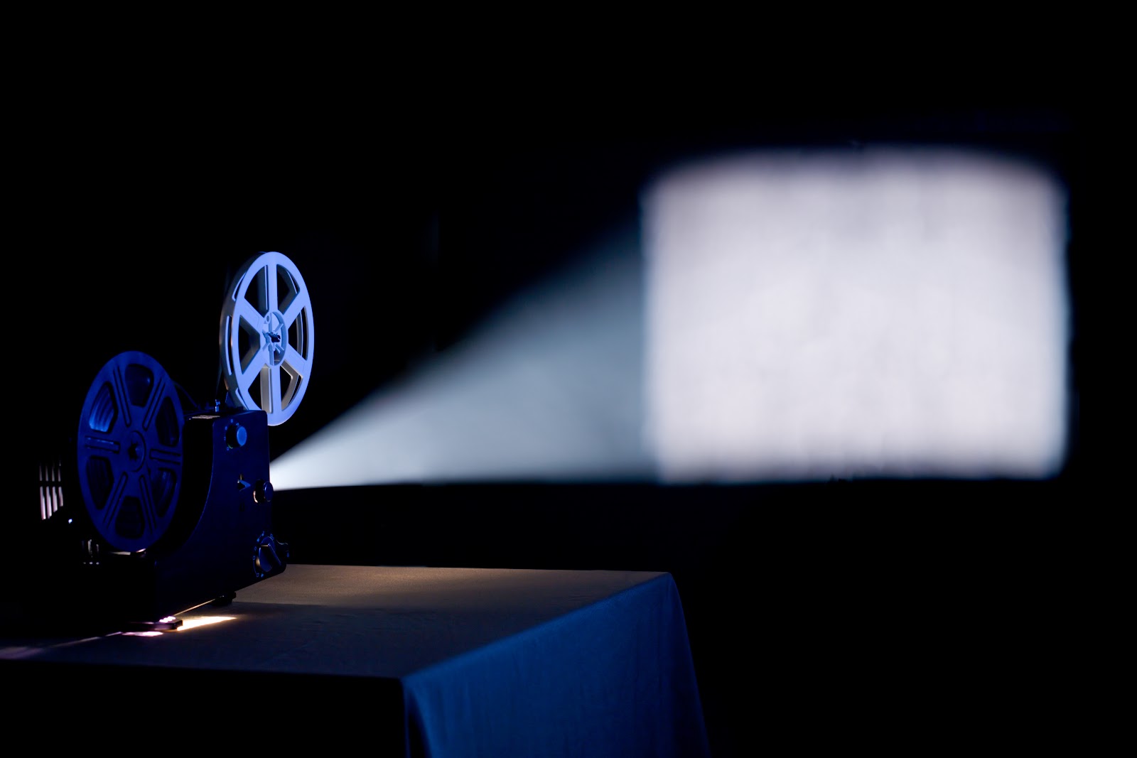 Film projector at a Sedona International Film Festival screening