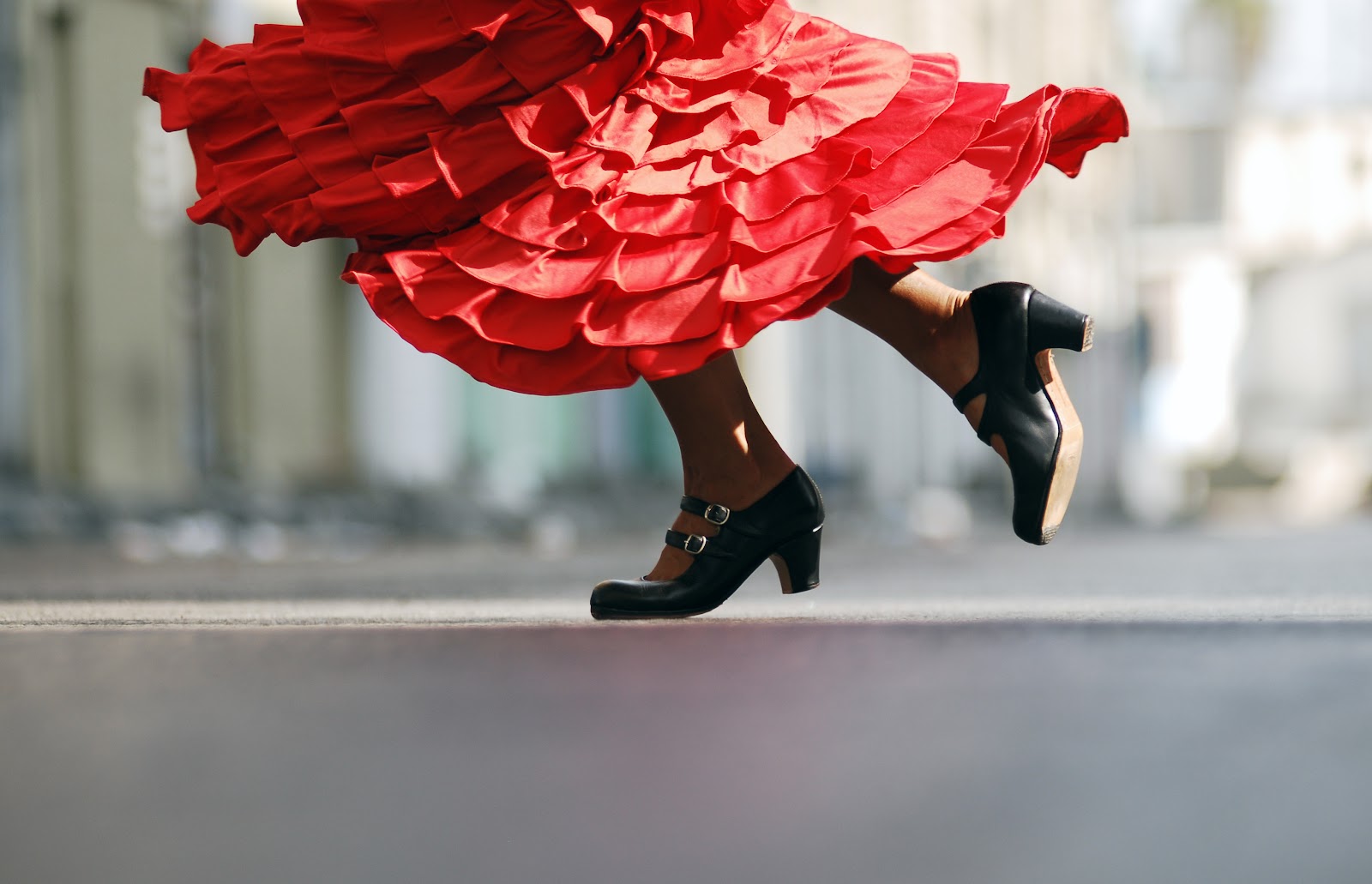 Flamenco dancer performing in Sedona